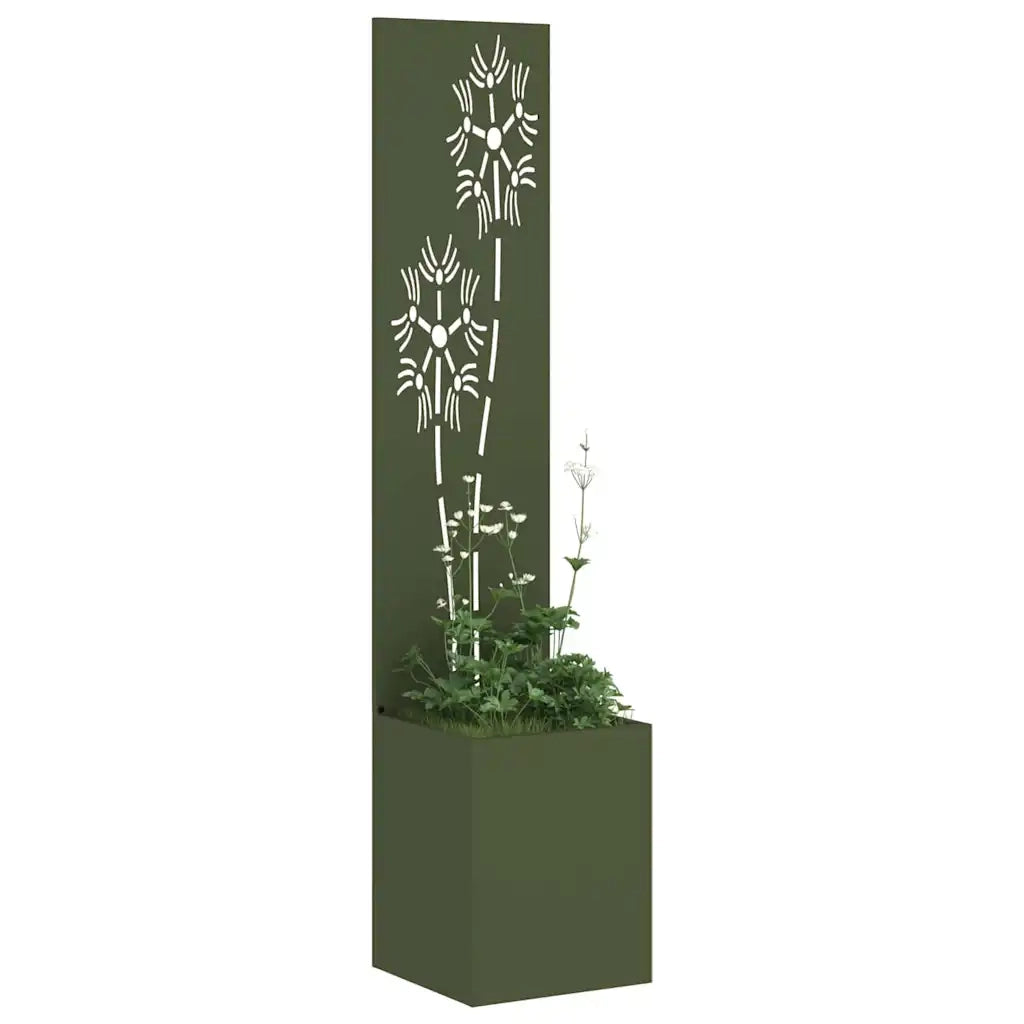 Schermo per privacy in giardino Oliver verde 32 x 150 cm 876367