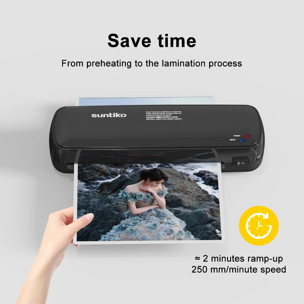Laminatrice A4 A5 A6 ¨C zephmum ¨C Riscaldamento Rapido 3 Minuti