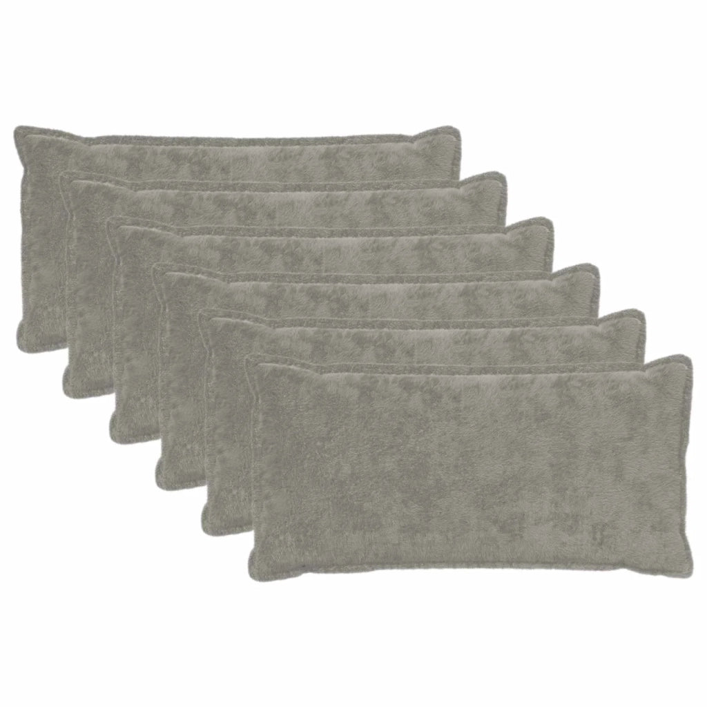 Federa 6 pcs HOUTEN Grigio Chiaro 40 x 70 cm 918015