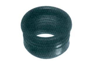 MORSETTO GOMMA NERA PER TUBI- - ø mm.26/32 interno - ø mm.47 esterno - 25 pezzi