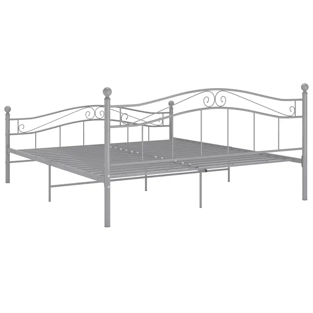 Giroletto Grigio in Metallo 180x200 cm 325005