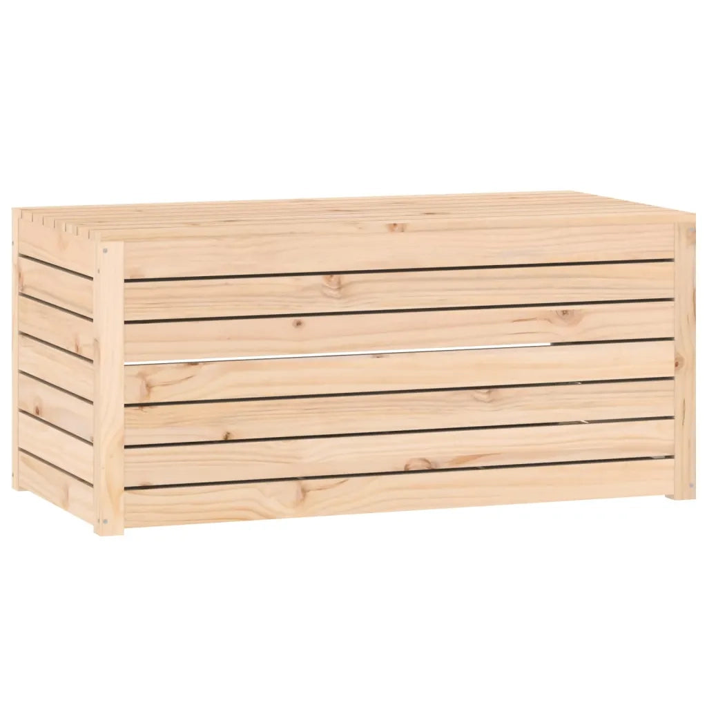 Contenitore Giardino 101x50,5x46,5 cm Legno Massello di Pinocod mxl 85636