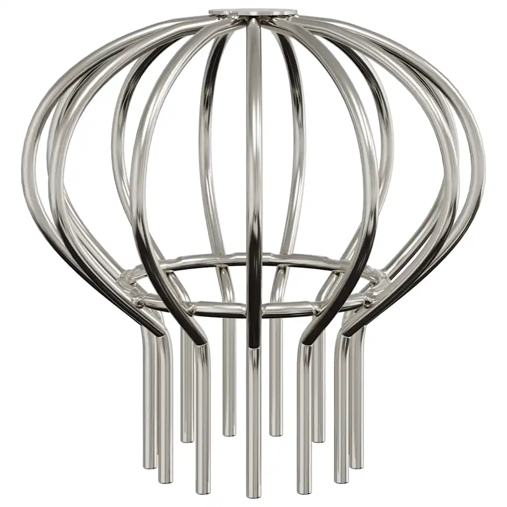 Protezione Foglie per Grondaia 2 pz Argento 75 mm CFW7723577