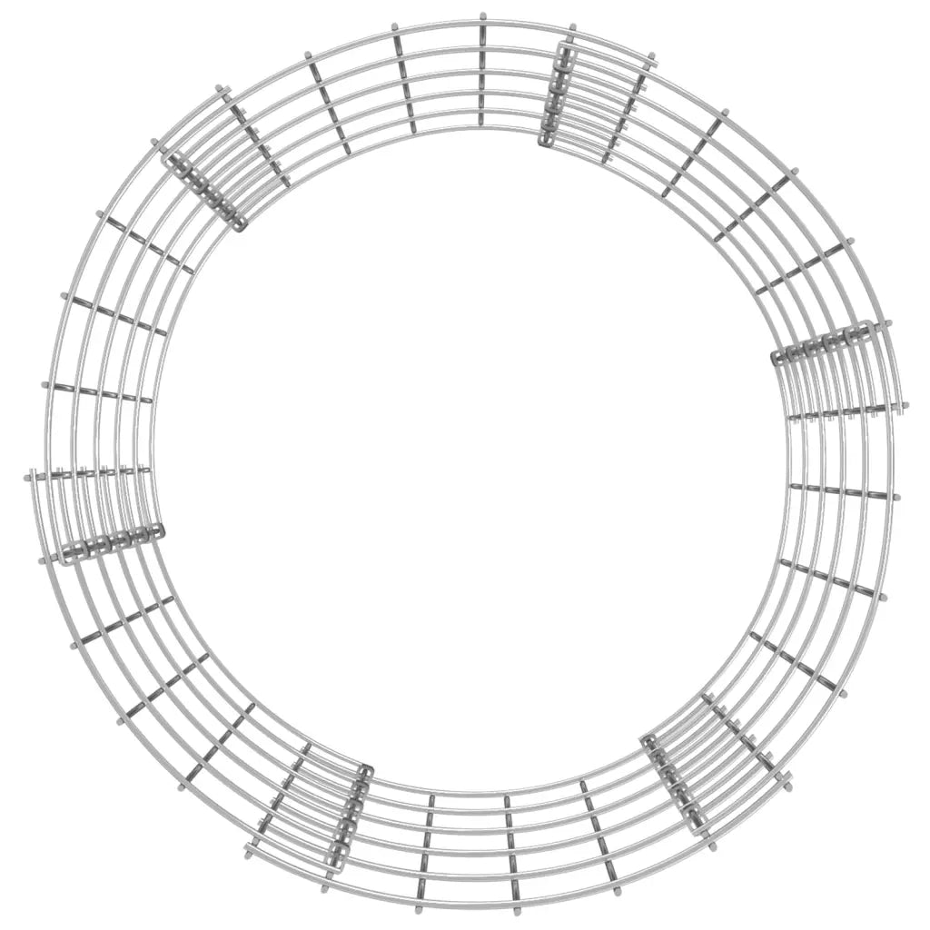 Compostiera da Giardino ?50x50 cm in Acciaio Zincato CFW9738042