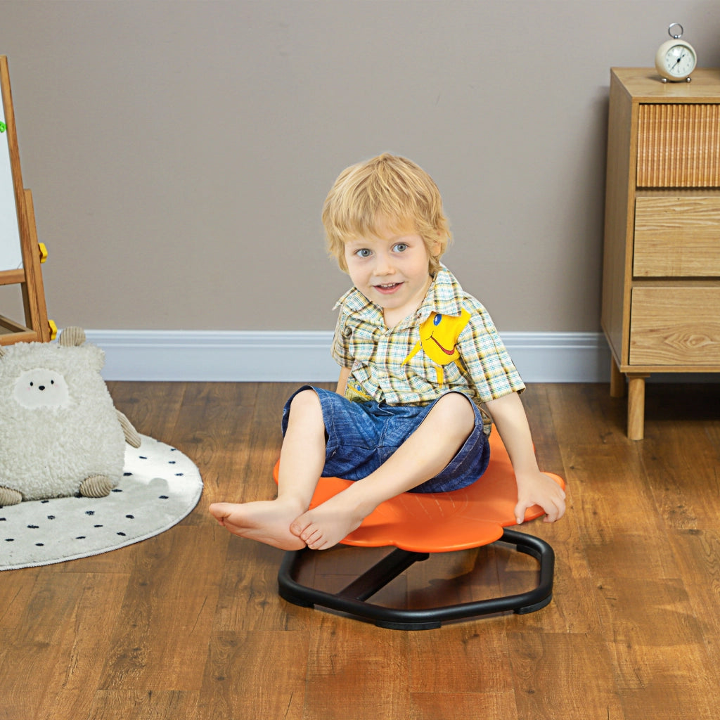 Sedia girevole per bambini, sensoriale, bilanciamento ¨C Minimal ¨C plastica, arancione
