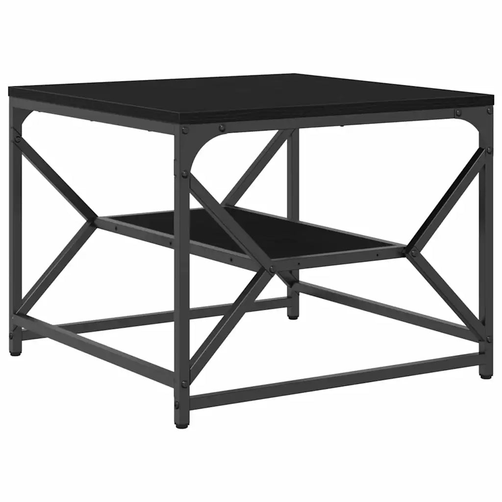 Tavolino da salotto Rovere Nero 51 x 50 x 40 cm 868225