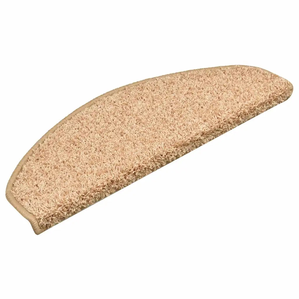 Tappetini per scale 15 pz 65x21x4 cm Oro Semicircolari Grandi 322379