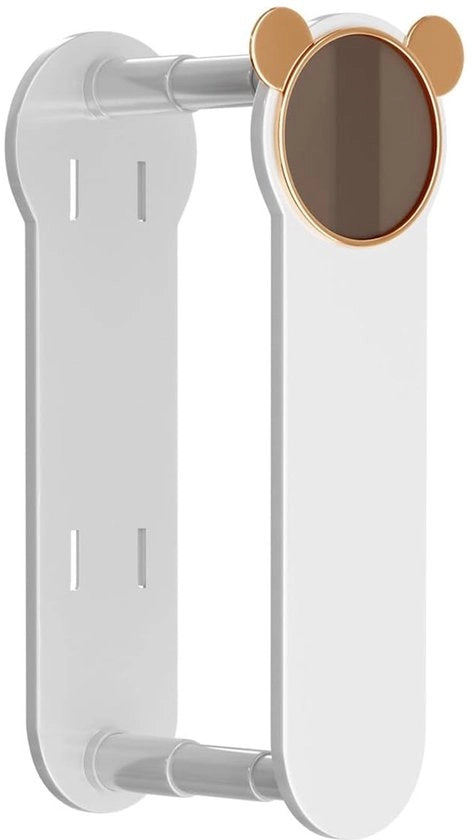 Hanger per parete retrattile a doppia faccia - Organizzazione spaziale - Risparmio di spazio - Bevallabile per parete - Soluzione di organizzazione per abbigliamento