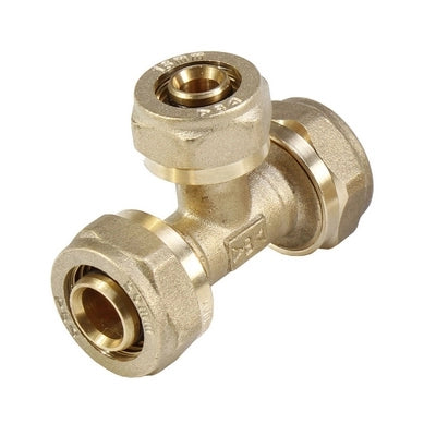 TEE RIDOTTO F/F/F A COMPRESSIONE PER MULTISTRATO- 20x16x20- IBP- pezzi 1