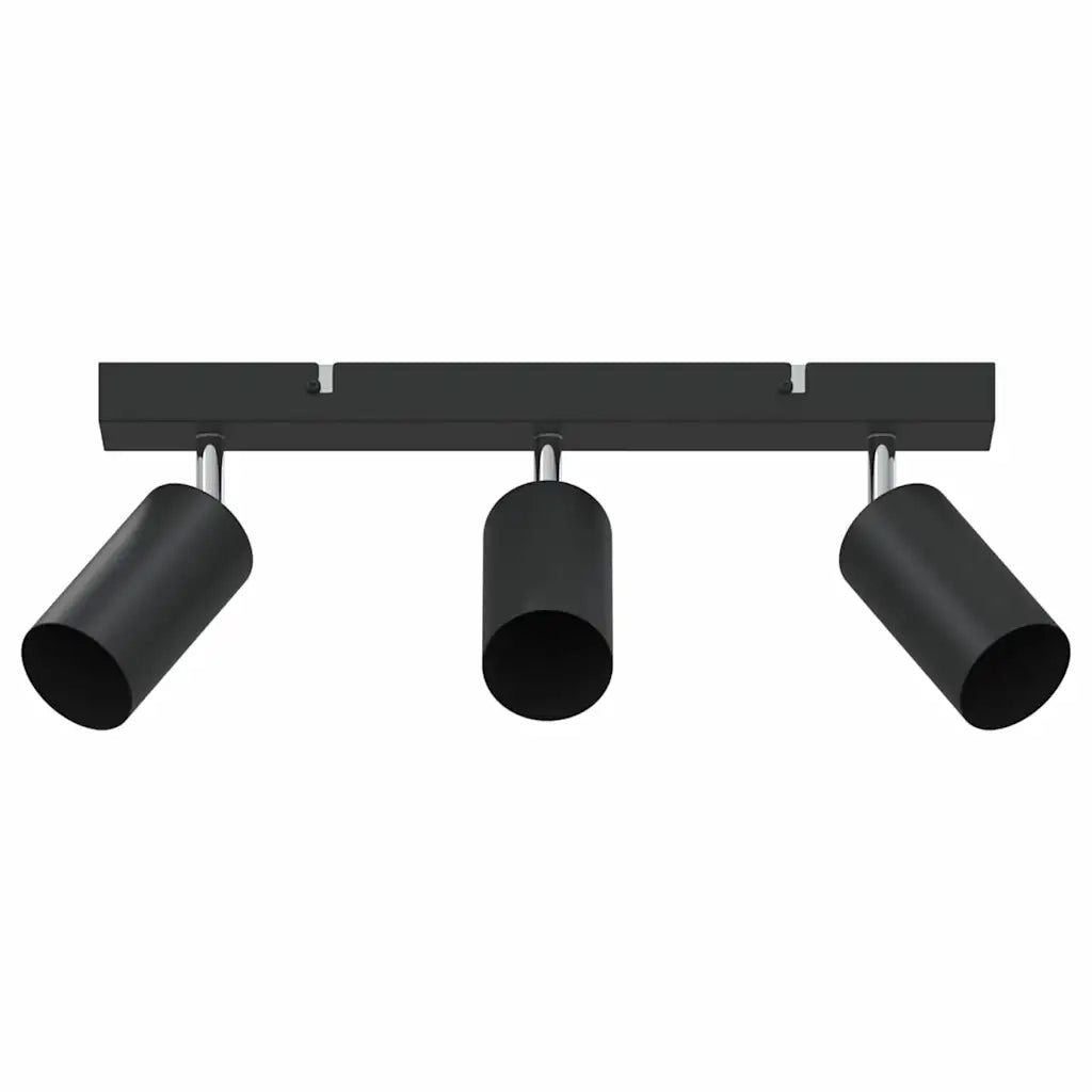 Faretto da soffitto Nero 38 x 6 x 16 cm Metallo 4108197