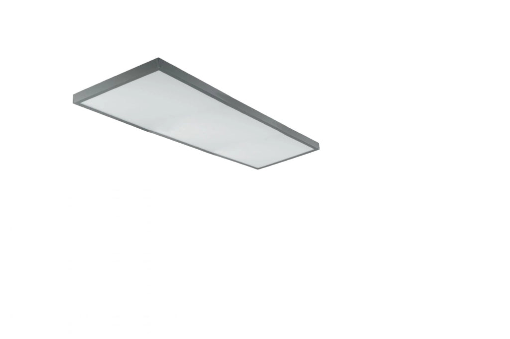STRUTTURA GRIGIA PER PANNELLO LED 119,8X29,8X4,5CM