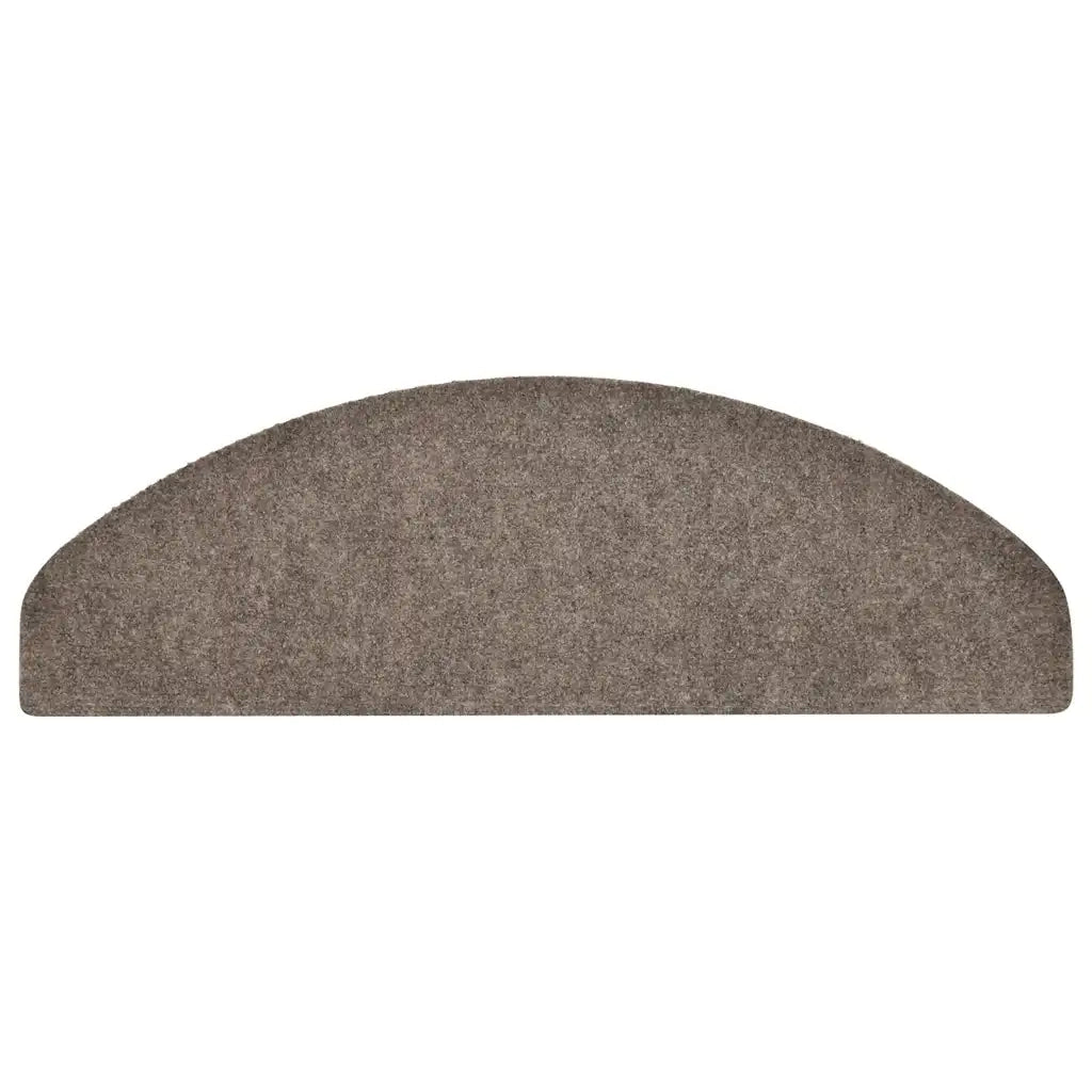 Tappetini per scale autoadesivi 30 pz 65x21x4 cm beige semicircolari grandi 3365664