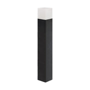 Lampione da giardino GRYF nero/bianco 50cm E27 IP44