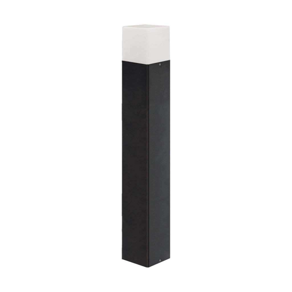 Lampione da giardino GRYF nero/bianco 50cm E27 IP44