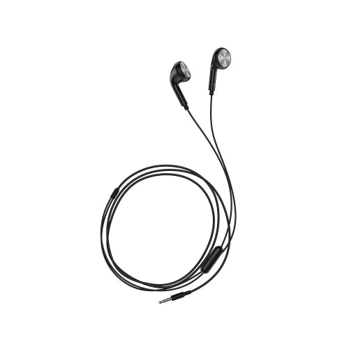 HOCO M73 - AURICOLARI CON MICROFONO CON FILO JACK 3,5MM - NERO