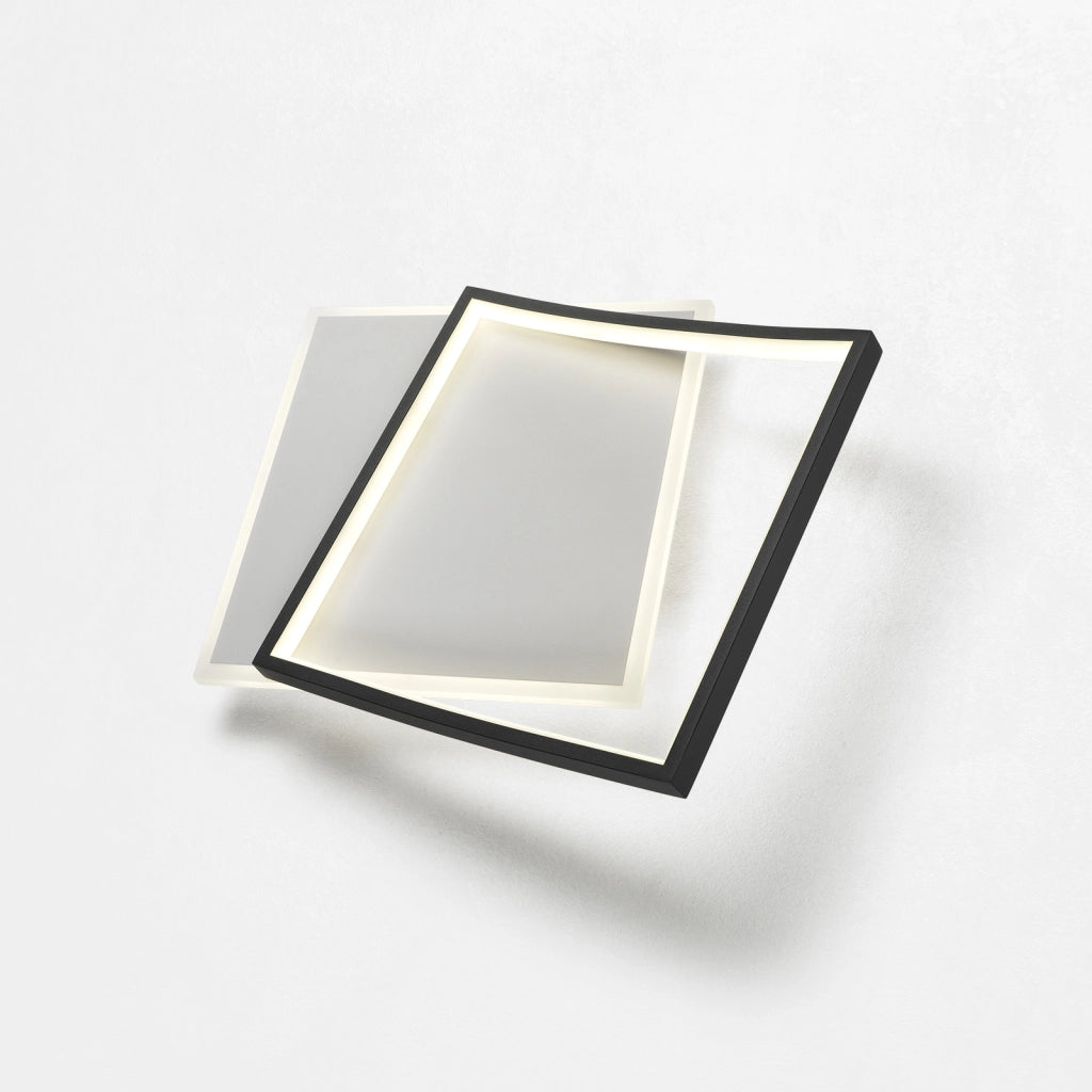 Plafoniera led LUSSIA nero