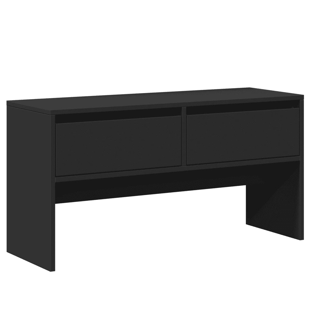 Set Mobili da Ingresso 4 pz Nero in Legno Multistrato 847920