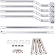 Supporti di sterzo in acciaio inox - Accessori per motocicli