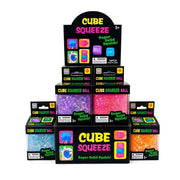 Cubo Gommoso Squishy, Giocattolo da spremere di Cubo Gommoso Giocattoli Giocattolo da Schiacciare Antistress Squishies S