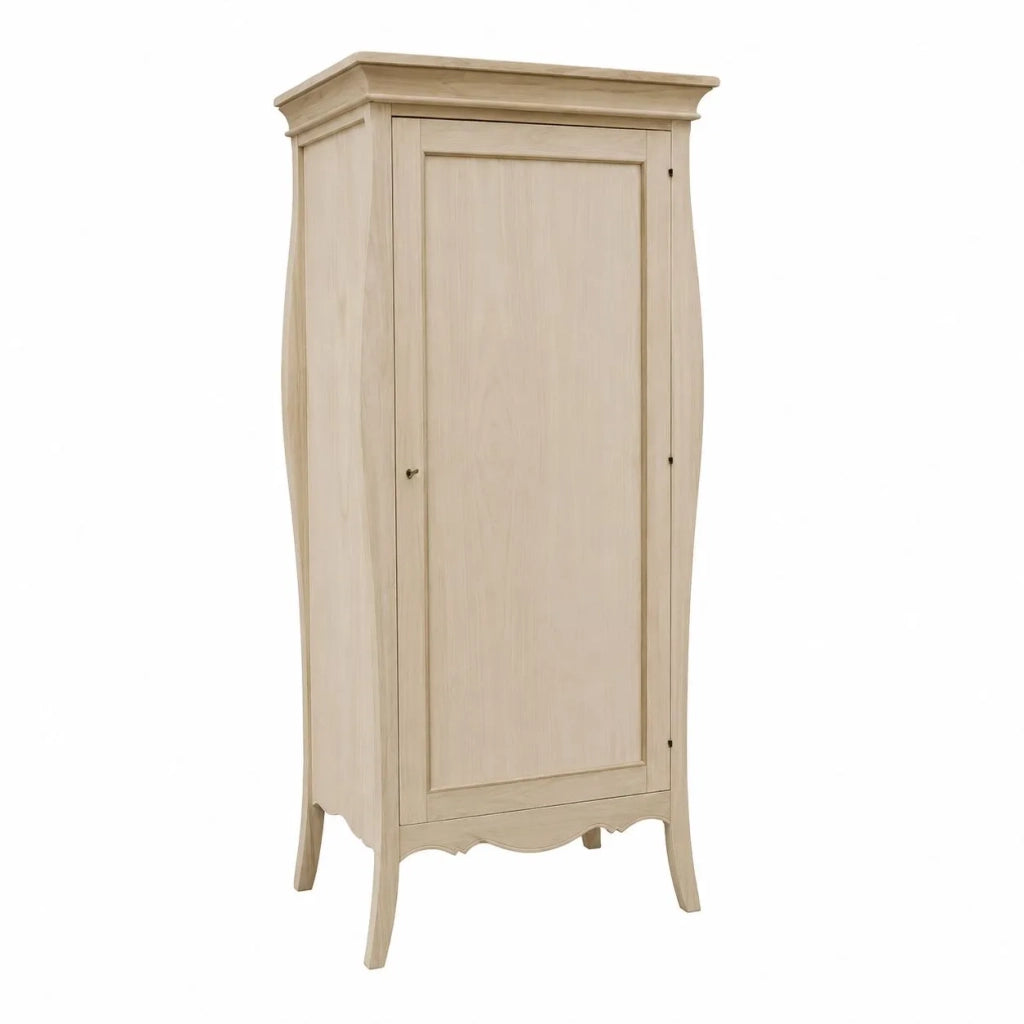 Armadio classico 1 porta legno grezzo 93x64x213 (3083) - Mobili 2G