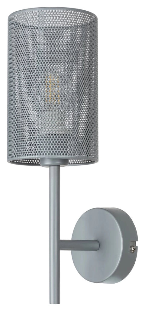 Applique moderna in metallo grigio E14 Rabalux Callia