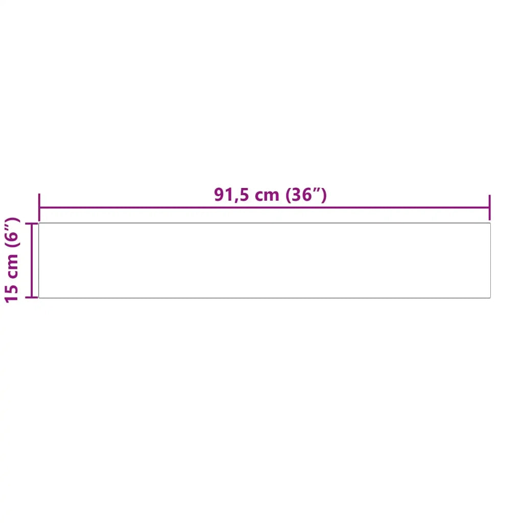 Listello per Pavimentazione Autoadesivo 32 pcs 4,46 m² PVC