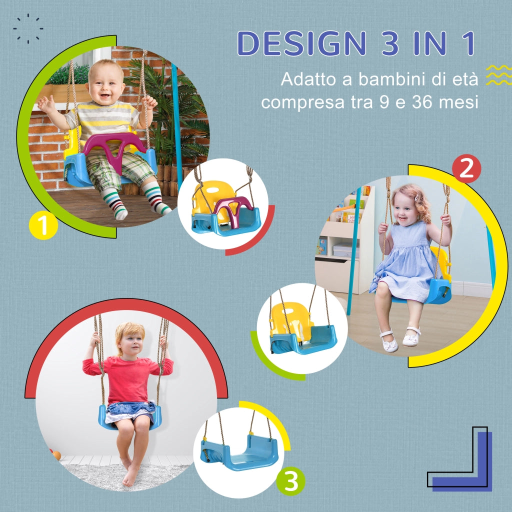 Altalena per Bambini ¨C Minimal ¨C Blu
