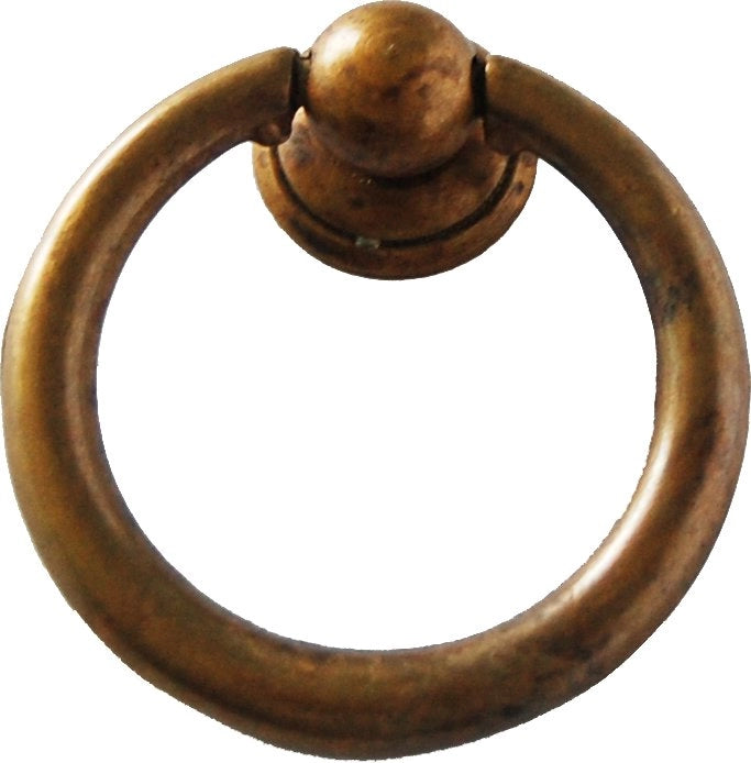 MANIGLIA PER MOBILI '09202' 40x46 mm - Ottone antico - METAL GROUP
