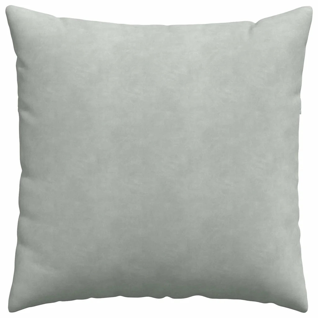 Cuscini da Divano 2 pz-Set di 2 Cuscini per Sofa Grigio chiaro 80 x 80 cm 993035