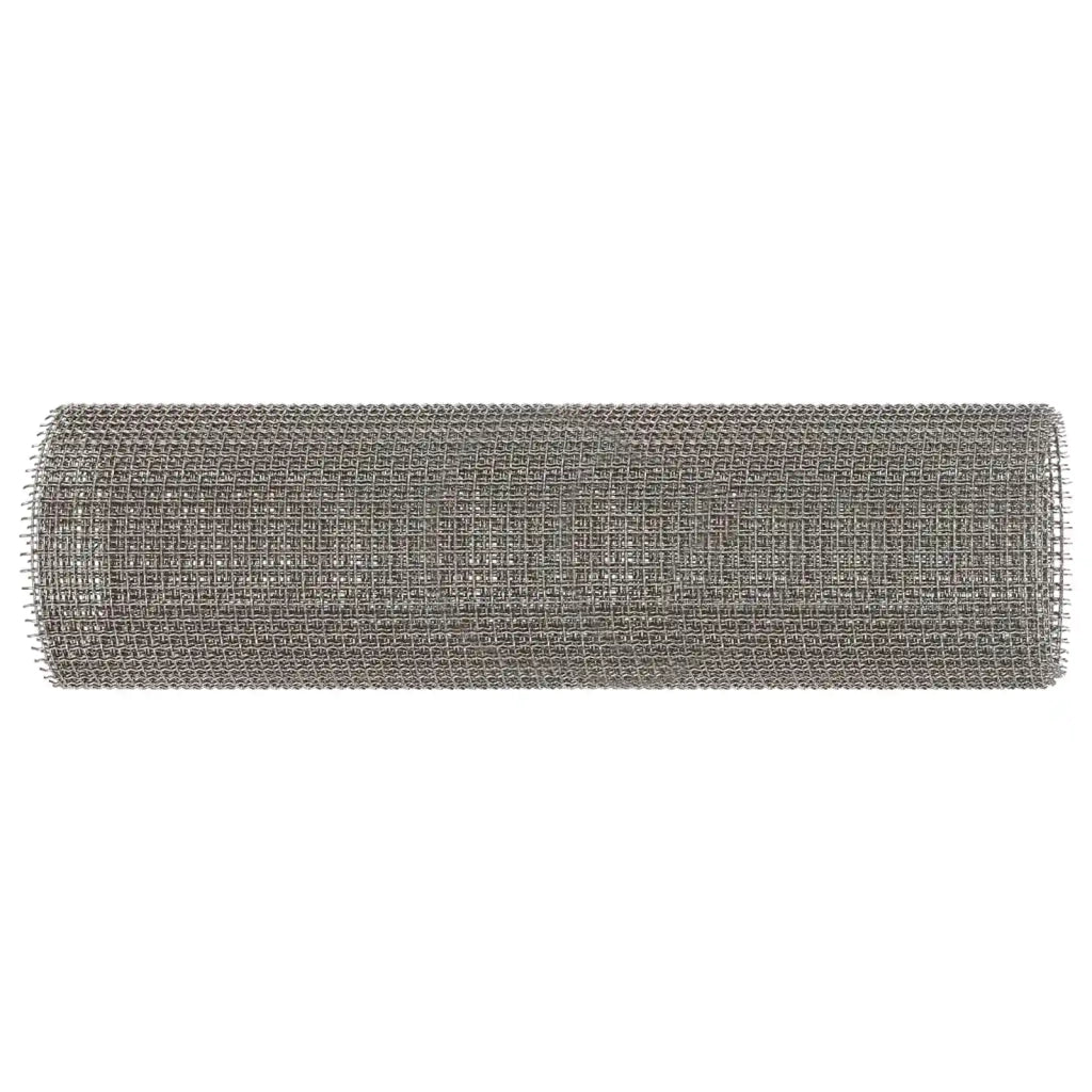Rete per schermatura 40 x 1000 cm 3 Mesh Argento 42039631