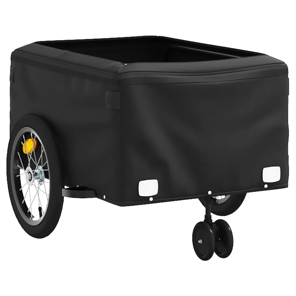 Rimorchio da Bici Nero e Verde 45 kg in Ferro CFW7354212