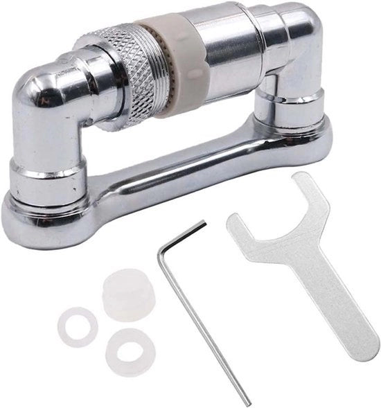 Estensore di acqua - Cisterna rotante - Estensore multifunzionale rotante - 1080° rotativo per cucina e bagno