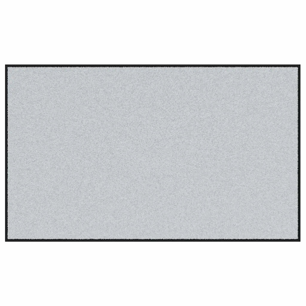 Tappetino Grigio e Nero 90 x 150 cm 100% Poliammide 4100772
