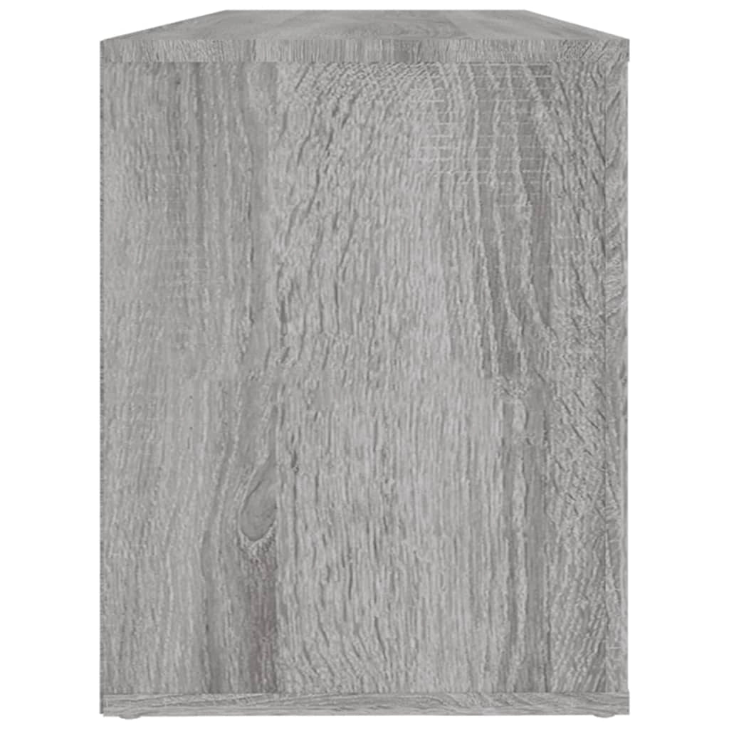 Scarpiera mobile contenitore per scarpe mobile per ingresso/corridoio/soggiorno design Sonoma 100 x 35 x 45 cm legno ingegnerizzato grigio 02_0022041