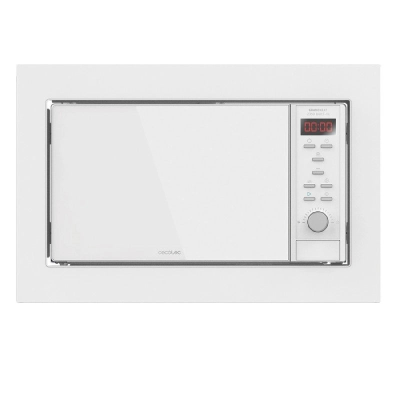 CECOTEC 01388 - Microonde da incasso GrandHeat 2350 Built-In White