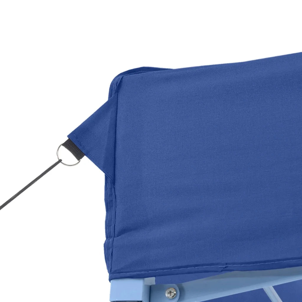 Gazebo | Pergolato Professionale Pieghevole 3x4m Acciaio Blu
