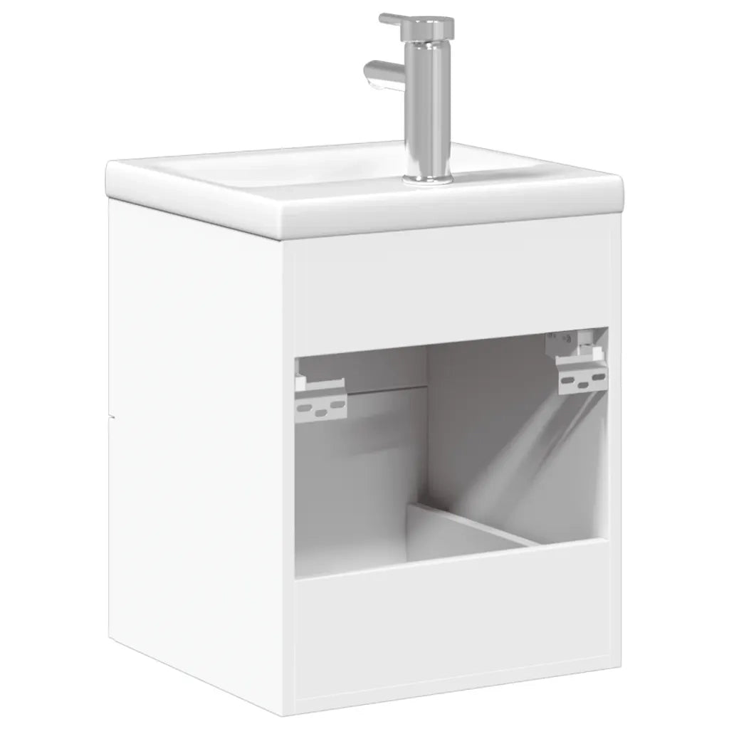 Mobile da Bagno con Lavabo | Armadio Lavabo Bianco