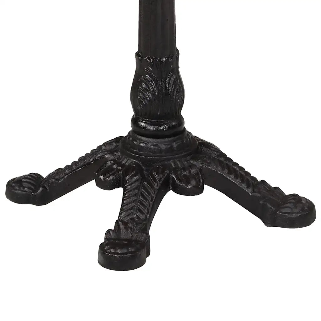 Tavolino da Bistrot Ø60x76 cm in Legno di Mango Grezzo 321087