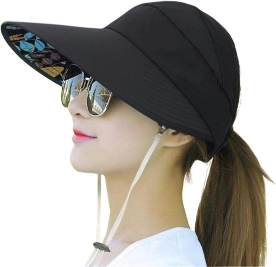Cappello da sole per donne - Protezione UV opgiocabile per esterno