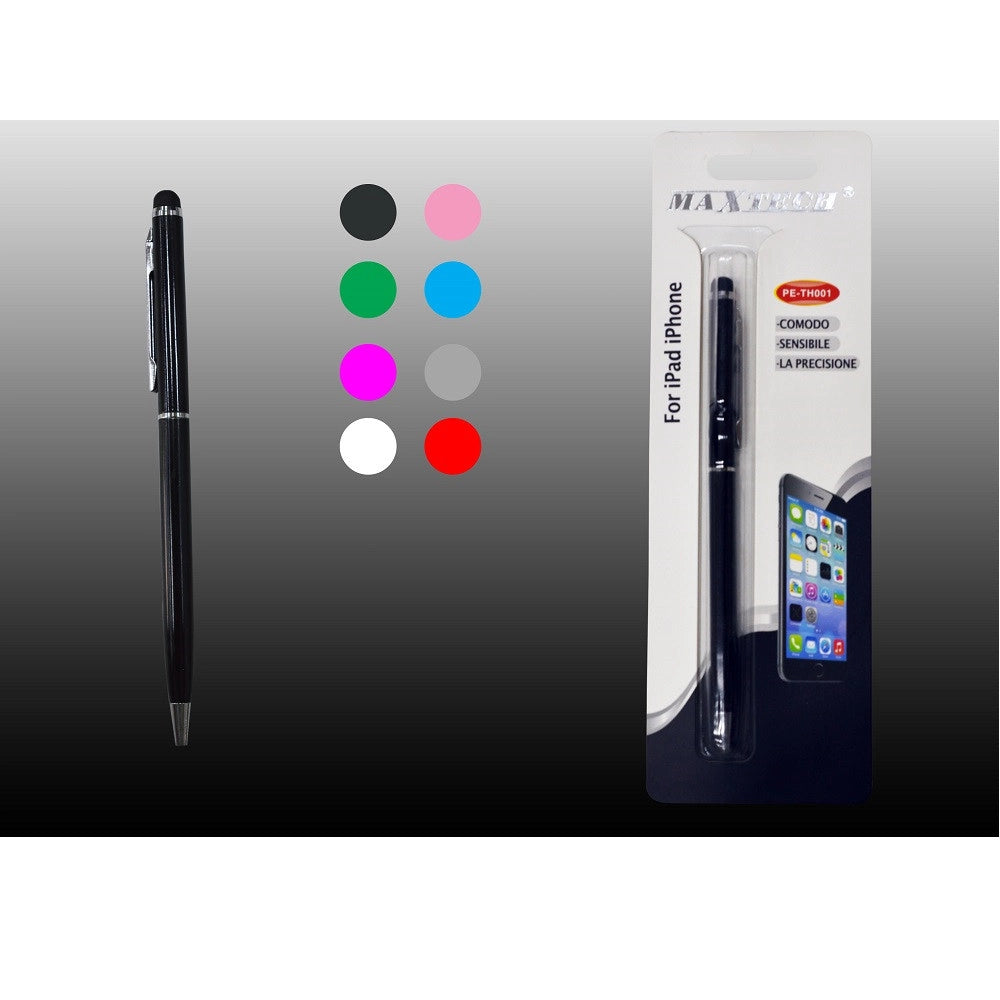 Trade Shop - Penna Touch Screen Per Smartphone Pennino Tablet Ipad Iphone Maxtech Pe-th001 -