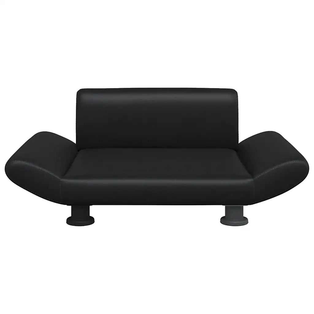 Lettino per Cani Nero 70x45x28 cm in Similpelle 172001
