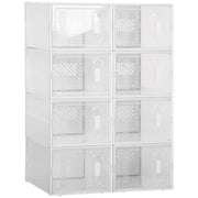 Scaffale modulare 8 scomparti ¨C Xylo ¨C Trasparente 25x35x19 cm
