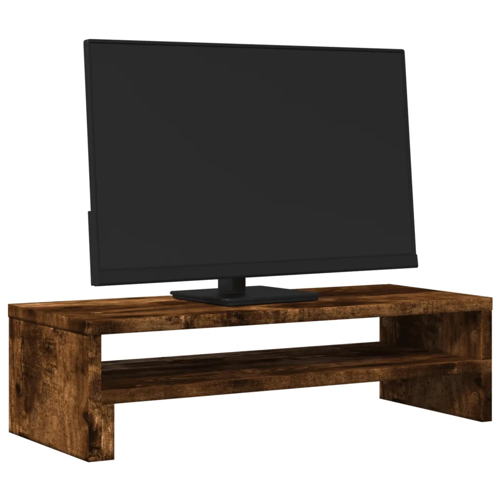 Supporto per Monitor Rovere Fumo 54x22x15 cm in Truciolato CFW3497806