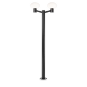 Lampada Da Terra Clio Mpt2 Nero Ideal-lux