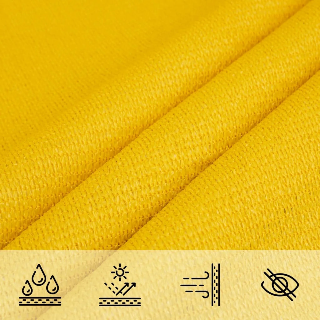 Telo Ombra Giallo 7 x 5 x 5 m HDPE 42032723