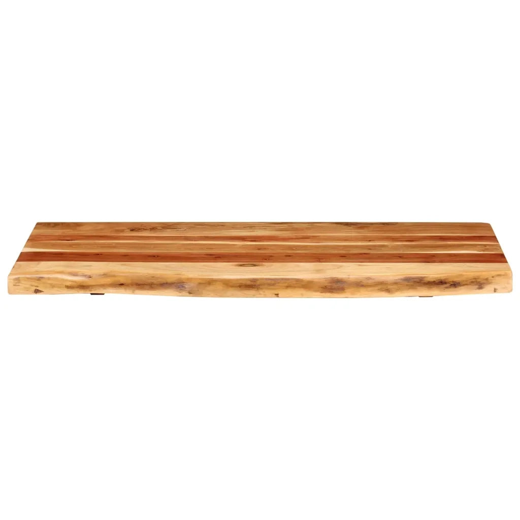 Piano per Vanit¨¤ Bagno in Massello di Acacia 100x52x3,8 cm CFW8069536