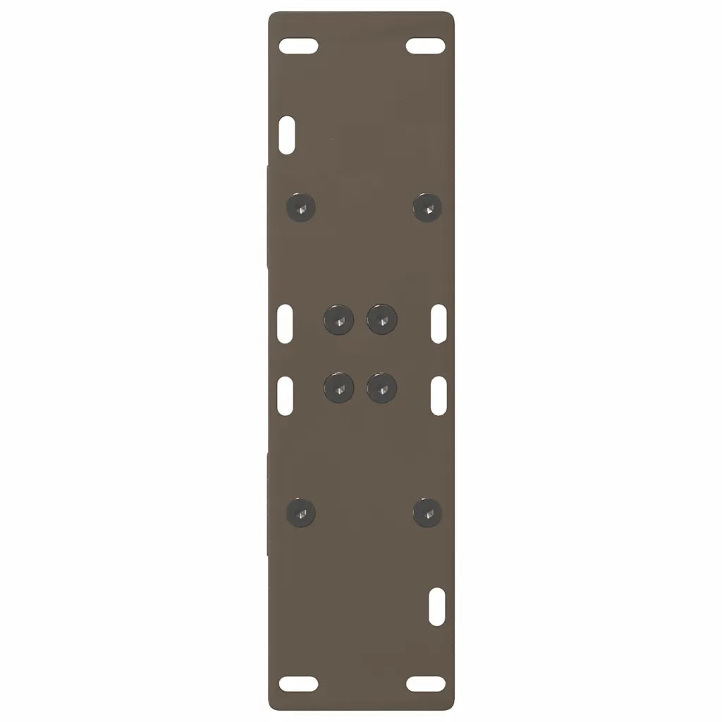 Gambe per tavolo da pranzo a forma di A 2 pz 50x(72-73) cm in acciaio 4012847