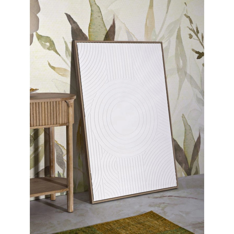 Dipinto Su Tela Semplicity Con Cornice -a- cm 80x3,8x120