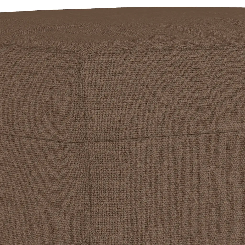 Set di Divani 3 pz con Cuscini Marrone in Tessuto 3201813