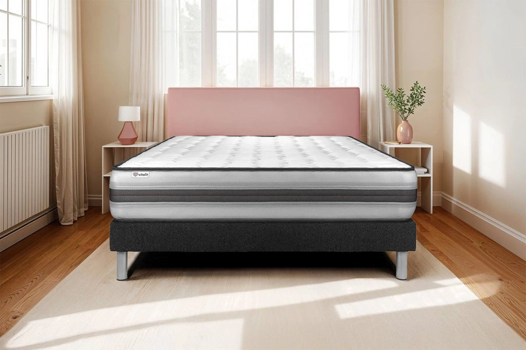 Set materasso e base 200x200 cm - Vitalpower Recover